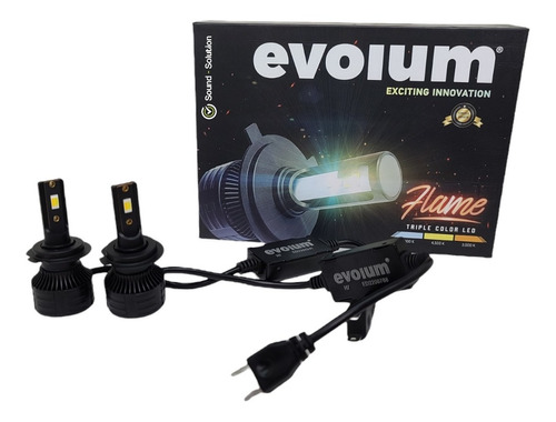 Focos Led Tricolor Evolum Flame V3 14000 Lumenes 50w