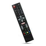 Control Remoto Smart Tv Para Vizzion Sanyo Hs6719j00 Netflix