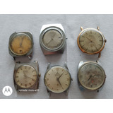 Lote X 6 Relojes Antiguos 