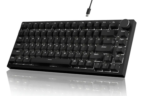 Teclado Mecánico Para Juegos A.jazz Ak820 Con Perilla Hot Sw | Meses sin interés