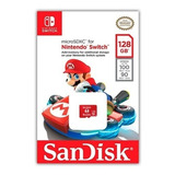 Tarjeta Microsd Sandisk 128 Gb Nintendo Switch
