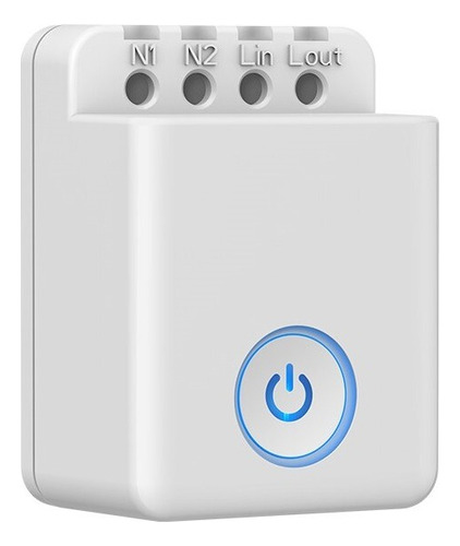 Interruptor Wifi Bestcon/broadlink Mcb1 Google Home Alexa Color Blanco