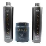 Kit Fidelite Argan 1 Shampoo 900ml+1 Acond 900ml+mascara 1kg