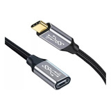 Cable Extensión Usb C 3.1 Gen2 3m 10gbps Pd100w Qc 4.0 4k