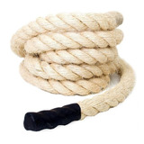 Corda Naval Cross Training 34mm 8mts Sisal Treino Funcional