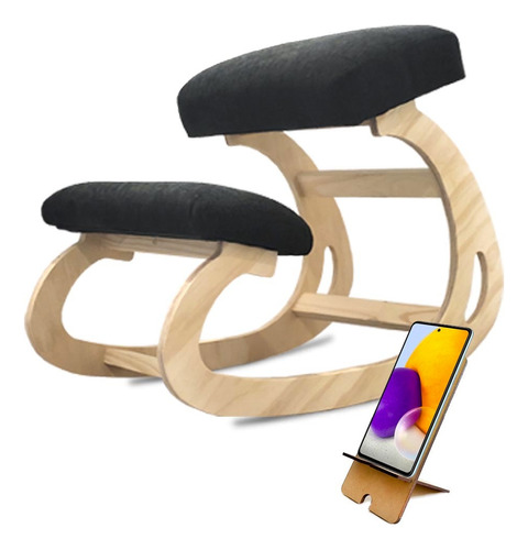 Silla Postural Balans Ergonomica + Soporte Celular Go Holder