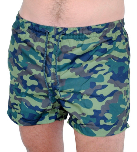 Malla Corta Short De Baño Estampado Marca Pineapple Bay 