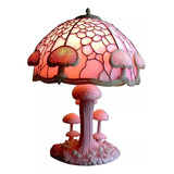 Lâmpada Led Decorativa Alimentada Por Bateria Glass Mushroom