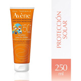 Avene Protector Solar Leche Especial Niños Spf 50+ X 250ml