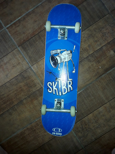 Skate Montado Profissional Sktbr