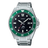  Reloj Casio Wr Marlin Date Análogo Mdv-106dd-1a3v Para Homb