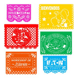 Papel Picado - Enramada Personalizada 400 Mts 