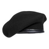 Boina Militar Color Negro Basmar