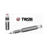 Pluma Fuente Twsbi Precision Gun Metal