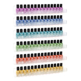 Estantes Flotantes De Acrílico Para Esmaltes De Uñas 6pcs