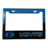 Marco Porta Placa Moto Vento Motorcycles Azul Placa Grande