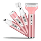 Afeitadora Eléctrica 4 En 1 Recargable Shaver Para Mujer