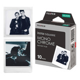Filme Instax Fujifilm Square Mono Preto E Branco - 10 Fotos
