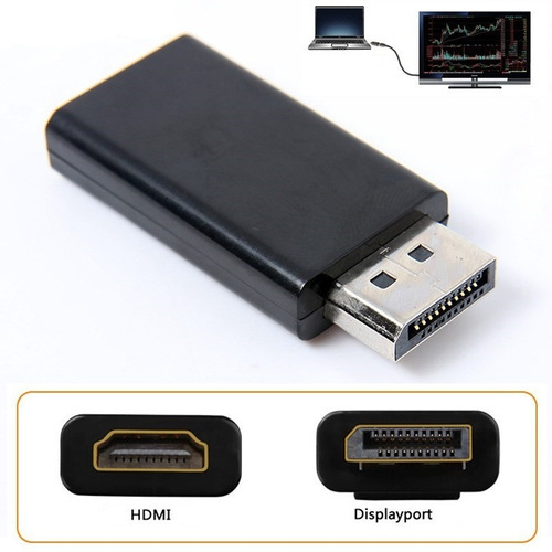 X3 Adaptador Conversor Displayport Para Hdmi Dell