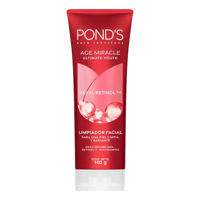 Pond's Age Miracle Limpiador Facial en Espuma con Hexyl-Retinol, 100g | MercadoLibre
