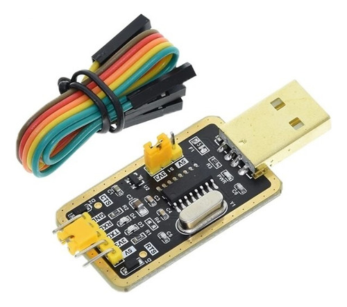 Módulo Ch340, Rs232 A Ttl, Puerto Usb A Serie Para Arduino 