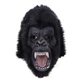 Máscara Látex Gorila Mono Halloween Realista Terror Disfraz