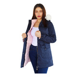 Chamarra Chaqueta Abrigo Mujer Invierno Moda Casual 0003