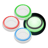 4 Gomas Fosforescente Para Xbox X S Ps4 Ps5 Joystick Silicón