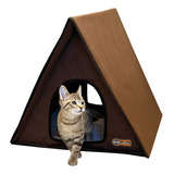 K&h Pet Products Casa Al Aire Libre Del Gato Del A-frame De.