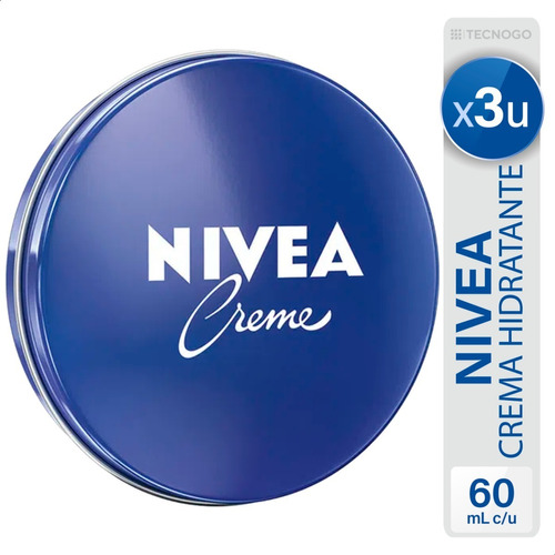 Crema Hidratante Nivea Multiproposito Pack X3 - Mejor Precio