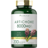 Carlyle Extracto Alcachofa 800 Mg Artichoke 200 Capsulas