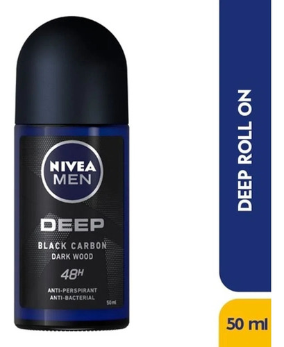 Nivea Men Deep Desodorante Antitranspir - mL a $265