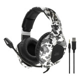 Headset Gamer Led Rgb Fone C/ Usb 50mm Rgb P3 Pc Cel Console