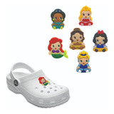 12 Pines Para Crocs Princesas Y Villanos Shoe Charm Pulseras