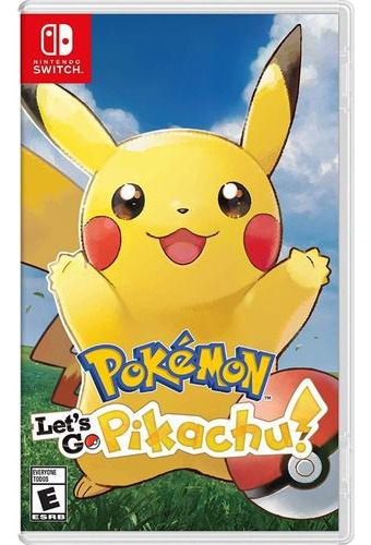 Jogo Pokemon Lets Go, Pikachu Nintendo Switch