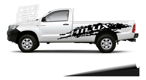 Calco Toyota Hilux Paint Cabina Simple Juego