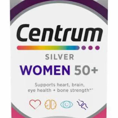 Multivitaminas Centrum Silver Women 50+ D3 B6 Calcio 100 Comprimidos N/a