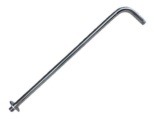 Brazo Para Regadera Cromado De 70 Cm Acero Inox Con Chapeton