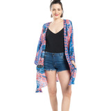 Kimono Seda De La India, Suelto, Amplio, Hindú, Ropa Mujer