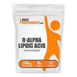 Bulksupplements Ácido R-alfa Lipoico En Polvo - Suplemento 