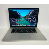 Macbook Pro Retina 15.4 2015 / I7 / 2.2 / 16gb / 256 Ssd