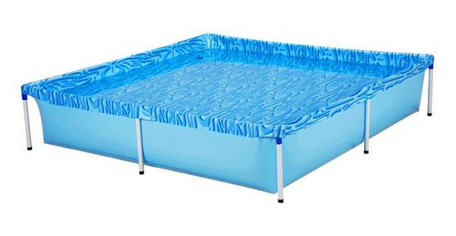 Piscina Infantil Retangular Estrutural Pvc 1500 Litros - Mor