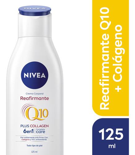 Nivea Corporal Q10 Plus Collagen Reafirmante Crema 125ml