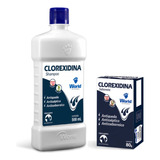 Shampoo E Sabonete De Clorexidina Dugs Cães E Gatos World