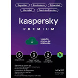 Kaspersky Premium ( Total Security ) 2024 / 5 Pcs  2 Años  