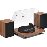 Tocadiscos Bluetooth De Vinilo Con Altavoces Estreo De 36 W,