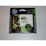 Cartucho Hp 60xl 60 Color Xl Cc644wl Original