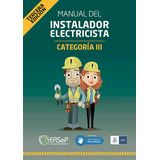 Manual Instalador Electricista Cat. 3º Ersep 2021 - 3º Ed.