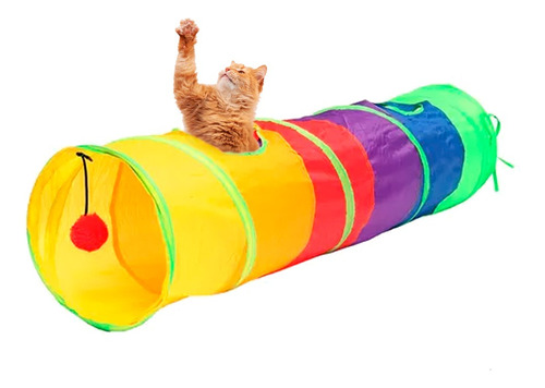 Brinquedo Pets Túnel Labirinto Para Gatos Cães Interativo