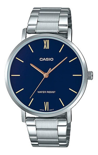 Reloj Casio Mtp-vt01d-2budf Hombre 100% Original